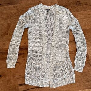 Express Cream Knit Cardigan